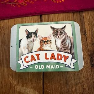 Cat Lady Old Maid (Cat Gifts for Cat Lovers, Cat Themed Card Game) NWOT